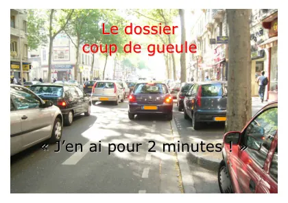 Couverture – J’en ai pour 2 minutes !