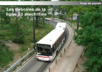 Couverture – Les déboires de la ligne 51 électrifiée