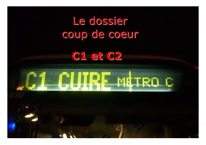 Couverture – C1 et C2