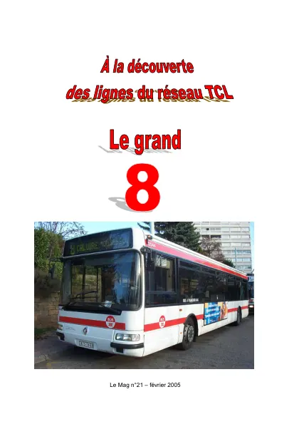 Couverture – À la découverte de la ligne 8