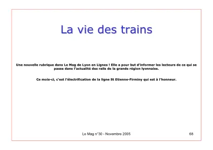 Couverture – Saint-Étienne – Firminy : la vie des trains