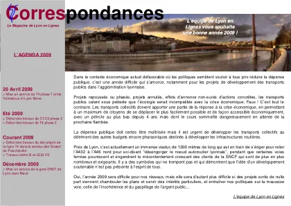 Couverture – Correspondances